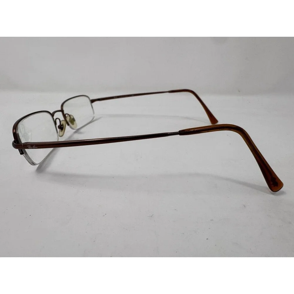 Ray-Ban RB6061 Eyeglass Frames Only 52-19-140 Brown 2622 Italy Made Authentic